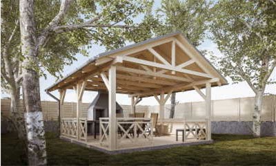 Строим двухскатную крышу для беседки: от выбора материалов до монтажа