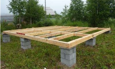 Столбчатый фундамент для каркасного дома: 20 ключевых аспектов строительства