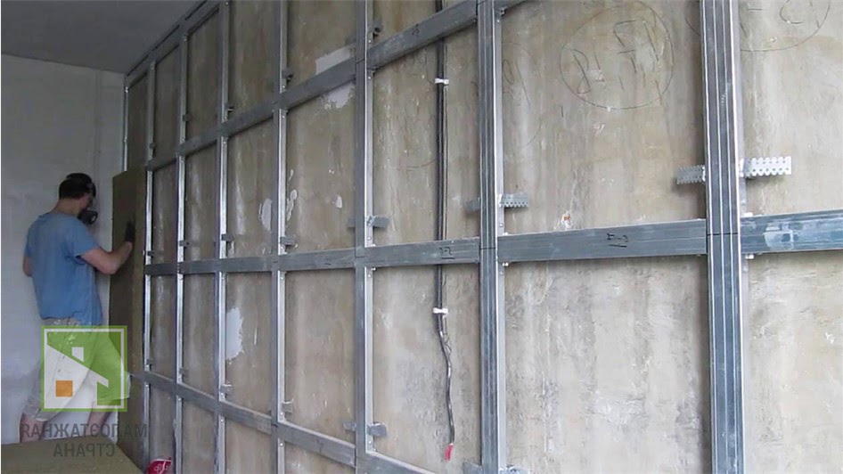 Секреты профессионального монтажа металлокаркаса под гипсокартон фото