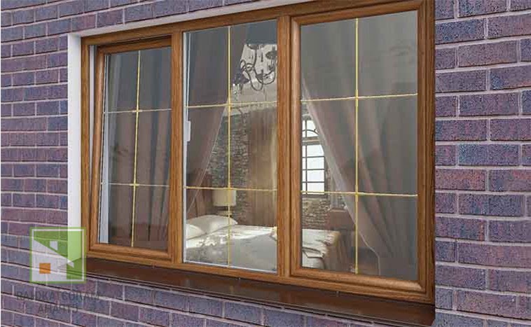 Ламинированные окна: современные решения для фасадов и интерьеров 2025