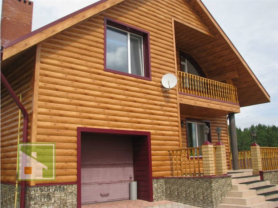 Металлический сайдинг под бревно: от выбора до монтажа