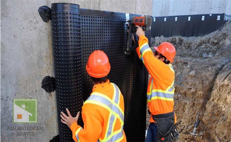 Гидроизоляция фундамента рулонными материалами: технологии 2025, выборматериалов и монтаж