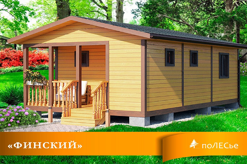  Финский, площадью 32 м²