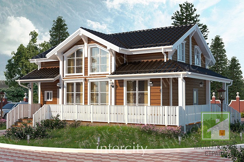 Проект дома Неаполь, площадью 155 м²