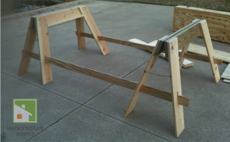 Как сделать строительные козлы своими руками: подробный разбор от выборадревесины до техники безопасности